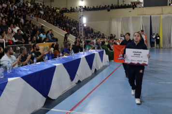 Foto - Abertura dos Jogos Escolares do Paraná em Piraí do Sul