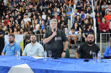 Foto - Abertura dos Jogos Escolares do Paraná em Piraí do Sul