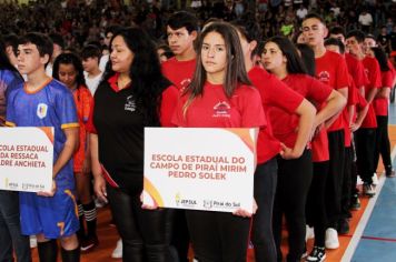 Foto - Abertura do IX Jogos Escolares de Piraí do Sul - JEPSUL 2023