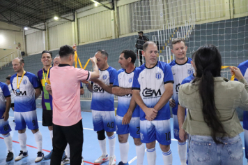 Foto - PREMIAÇÃO FINAIS DO FUTSAL MASCULINO MASTER