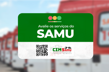 Comunidade pode avaliar o serviço prestado pelo SAMU em Piraí do Sul