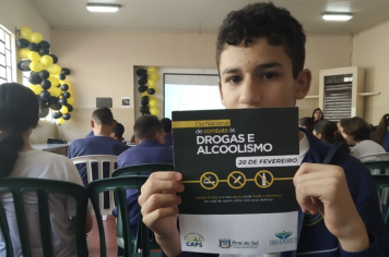 20 DE FEVEREIRO – DIA NACIONAL DE COMBATE À DROGAS E AO ÁLCOOL