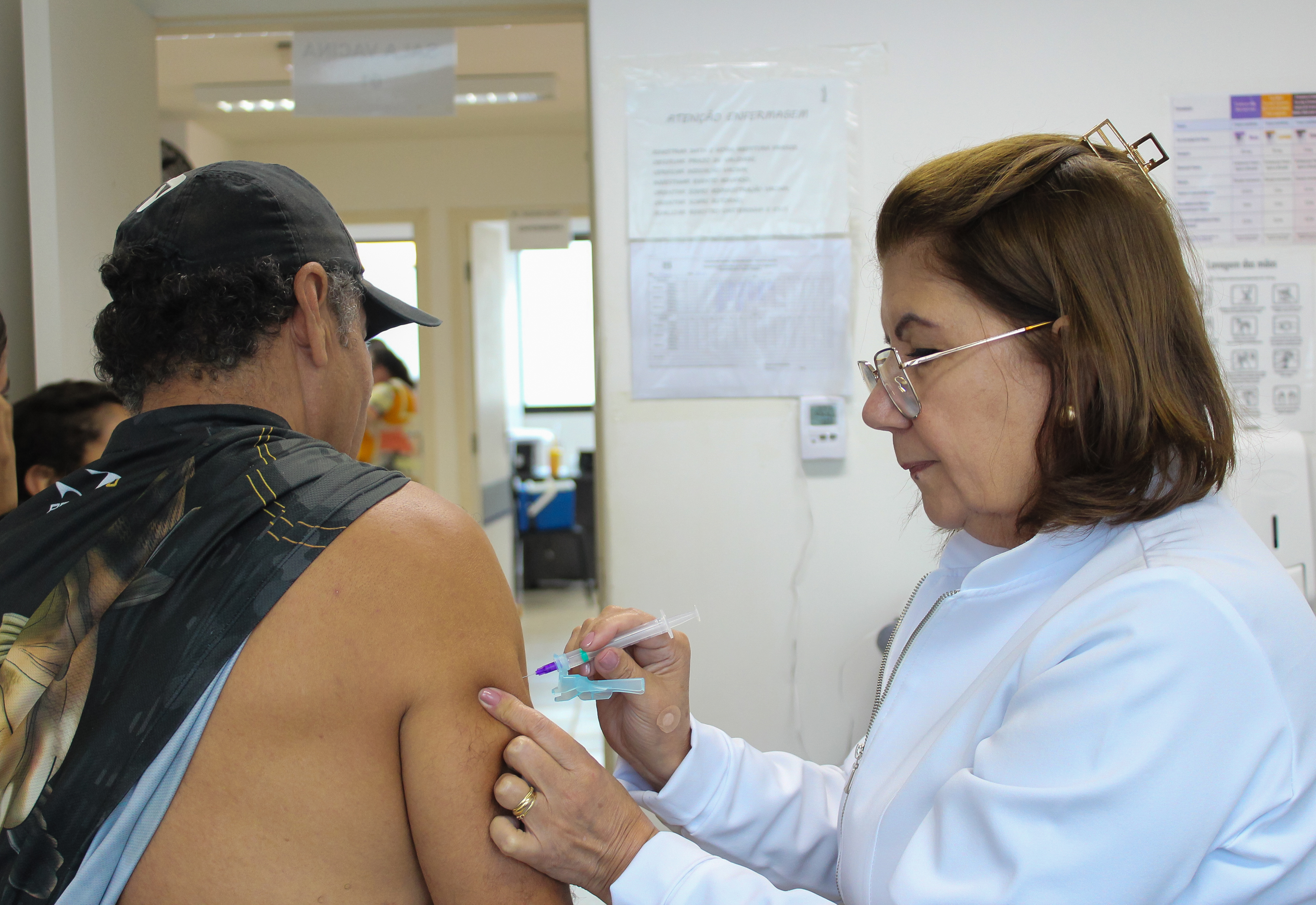 Mais de 600 doses foram aplicadas no 