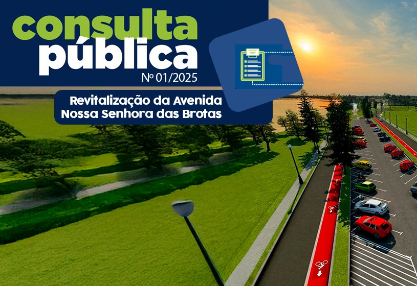 Consulta Pública sobre a Revitalização da Av. Nossa Senhora das Brotas está aberta à População